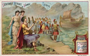 Orpheus speelt op zijn lier door European School